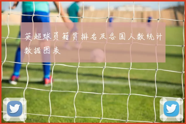 英超球员籍贯排名及各国人数统计数据图表